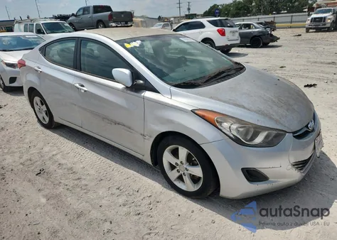 2013 Hyundai Elantra Gls from USA, damaged, VIN 5NPDH4AE8DH280044